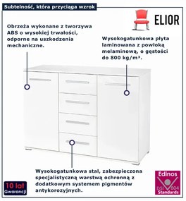 Komoda Kaloe C3 - biała