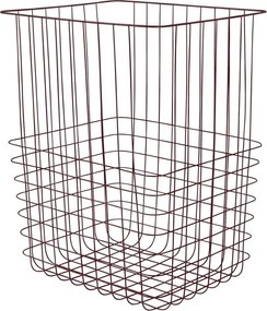 Bordowy metalowy kosz na pranie 64 l Store-It – Mette Ditmer Denmark