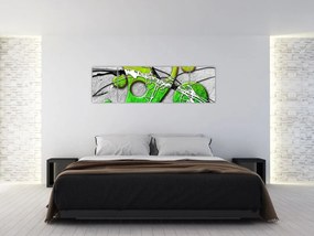 Abstrakcyjny obraz (170x50 cm)