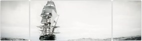 Obraz - Statek płynący po oceanie (170x50 cm)