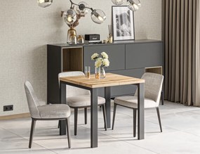 Stół Garant 215 Endo z blatem 80x80 rozkładany do 215 cm