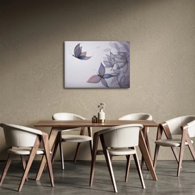 Obraz - Rysowanie motyli (70x50 cm)
