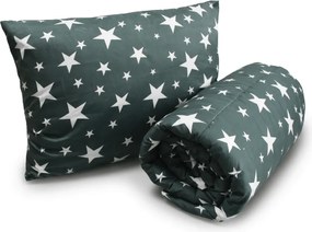 Zestaw całorocznej kołdry 140x200 cm z włókna silikonowego z poduszką 70x90 cm DREAM STAR