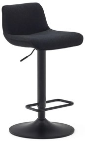 Czarne hokery zestaw 2 szt. 103 cm Zenda – Kave Home