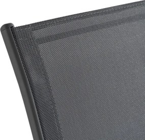 Zestaw Mebli Ogrodowych LIBERTY Szary 6 Krzeseł Stół Tarasowy Nowoczesny