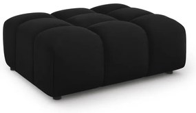 OUTLET Pufa Kostka Czarny welur 102/80/43 Sky od Cosmopolitan Design