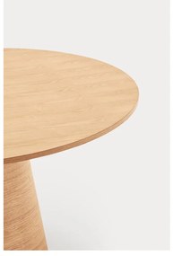 Naturalny okrągły stół w dekorze dębu ø 65 cm Cep – Teulat