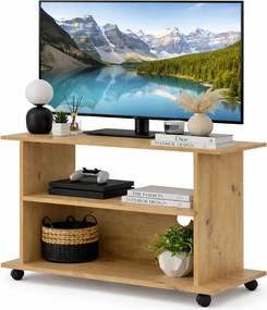 Mobilna Szafka Pod Tv Dąb Artisan C2-E87