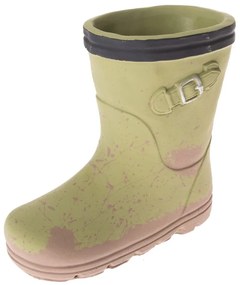 Zielona betonowa dekoracja Dakls Boot