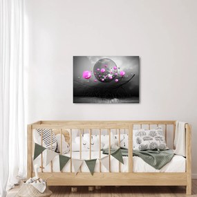 Obraz różowych kul (70x50 cm)