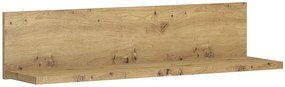 Minimalistyczna Półka Na Ścianę Dąb Artisan R4-W29