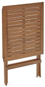 Stół ogrodowy z litego drewna akacjowego 70x70 cm Sadirar – Kave Home