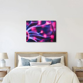 Abstrakcyjny fioletowy obraz (70x50 cm)