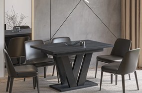 Stół z nogami w kształcie litery V Lara rozkładany od 130 do 210 cm