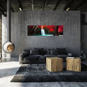 Obraz - Wodospad (170x50 cm)