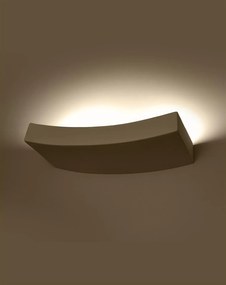 Kinkiet ceramiczny HATTOR biały SOLLUX  LIGHTING
