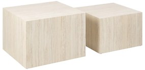 Stoliki zestaw 2 szt. 58x58 cm Dice – Actona