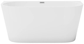 Wanna półwolnostojąca - 175L - 130 x 71,5 x 58 cm - Biały - Akryl - DIVINA