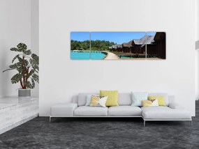 Obraz Malediwów (170x50 cm)
