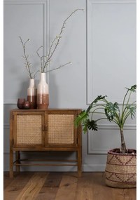 Brązowa komoda z drewna mango 88x84 cm Nipas – Light &amp; Living