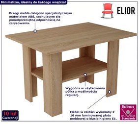 Skandynawska ława dąb sonoma - Jantun