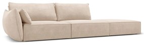 Beżowy szezlong (lewostronny) Vanda – Mazzini Sofas