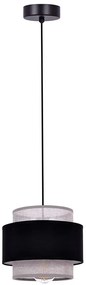 Lampa wisząca z tkaninowym abażurem Z1-Z86