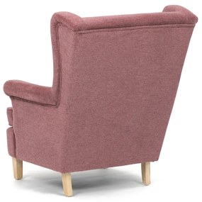 Fotel na uszach PINK2, różowy