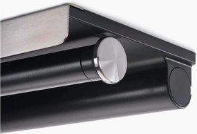 Ścienny plastikowy wieszak na ręczniki papierowe w kolorze srebra RollGrip – Joseph Joseph