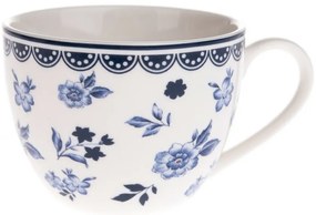 4-częściowy zestaw filiżanek porcelanowych Floral , 90 ml