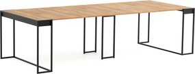 Rozkładana konsola i stół 2w1 Areno 50-300 cm, styl loft