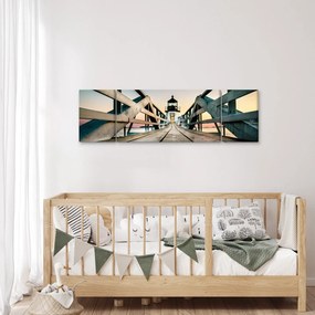 Obraz - Na molo (170x50 cm)