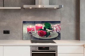 Panel nad Blat Kuchenny Róża, Serce i Świece