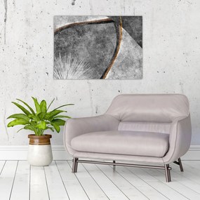 Obraz - Abstrakcja w betonie (70x50 cm)