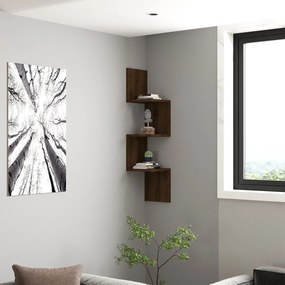 Półka Zikzak Walnut