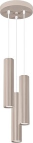Potrójna lampa wisząca taupe  B6-K61