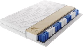 Masseno Materac CANTIVO 120x200 cm sprężynowy kieszeniowy dwustronny średnio twardy H3