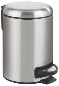 Kosz na śmieci ze stali nierdzewnej LEMAN, Easy Close, 3 l, WENKO