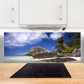 Panel nad blat kuchenny Piaszczysta Plaża Wśród Skał