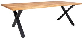 Stół z blatem z drewna dębowego 95x240 cm Toulon – House Nordic