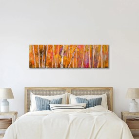 Obraz - Jesienny las (170x50 cm)