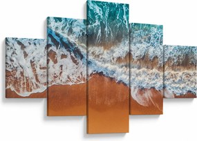 Obraz plaży morskiej (125x70 cm)