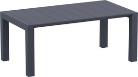 Rozkładany stół do kawiarni i ogrodu Vegas Table Medium 180/220