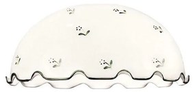 Klosz zamienny do żyrandola NONNA E27 śr. 36 cm biały/zielony