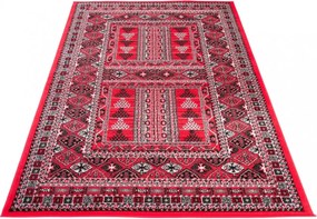 Czerwony dywan vintage T7-M67