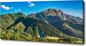 Foto obraz na płótnie Panorama Tatr