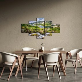 Obraz - Widok na górę Riła (125x70 cm)