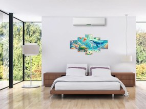 Obraz - Świat pod wodą (125x70 cm)