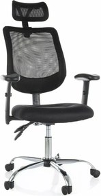 Fotel obrotowy Q-118R Signal, zgodny z normą BHP