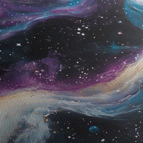 Obraz - Malowany wszechświat (170x50 cm)